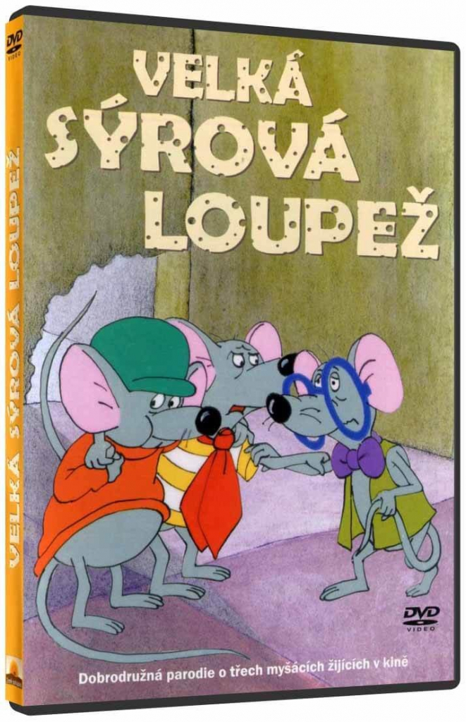 Velká sýrová loupež DVD