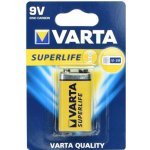 Varta Superlife 9V 1ks 2022101411 – Zboží Živě