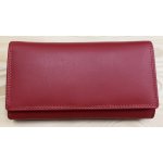 Wild Fashion4u Dámská kožená peněženka velká red NDM 1754 – Zboží Mobilmania