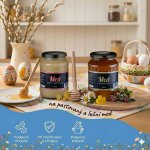 Číhala Med květový Velikonoční dvojbalení 500g – Zbozi.Blesk.cz