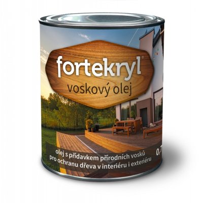 Fortekryl voskový olej 0,7 kg bezbarvý – Sleviste.cz