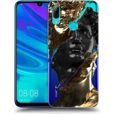 Picasee silikonové Huawei P Smart 2019 - Black Gold čiré – Zboží Živě