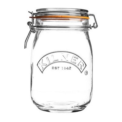 Kilner Round Jar sklenice s klipem 1000ml – Zbozi.Blesk.cz