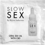 Bijoux Indiscrets Slow Sex Oral Sex Oil with CBD Sachette 2 ml – Zbozi.Blesk.cz