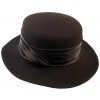 Klobouk Dámský plstěný klobouk tmavě hnědá Q6032 50224/03GE