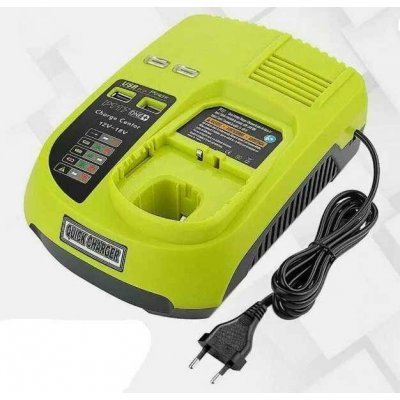 TopTechnology Ryobi 12V–18V Li-Ion / Ni-MH / Ni-Cd + 2× USB 5V 2.1A - neoriginální – Sleviste.cz