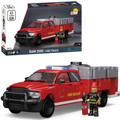 COBI 24612 Americký automobil RAM 3500 Hasiči 1:35 – Sleviste.cz