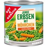 G&G Mladý hrášek s baby karotkou extra jemné 800 g – Zboží Dáma