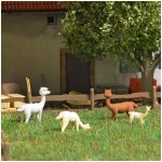 Busch alpaky s mláďaty 79860 – Zboží Dáma