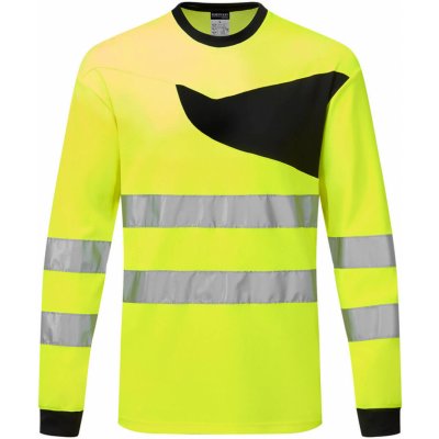Portwest PW221 PW2 Hi-Vis L/S žlutá/černá M – Zboží Dáma