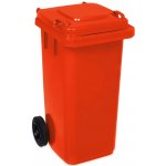 J.A.D. TOOLS popelnice 120 l červená plastová – Zboží Mobilmania