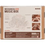 ROKR Dřevěné mechanické 3D puzzle Dostavník 199 ks – Hledejceny.cz