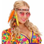 Hippie čelenka s korálky a peřím – Sleviste.cz