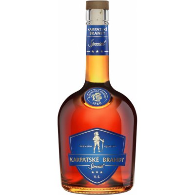 Karpatské Brandy Špeciál VS 38% 0,7 l (holá láhev) – Zbozi.Blesk.cz