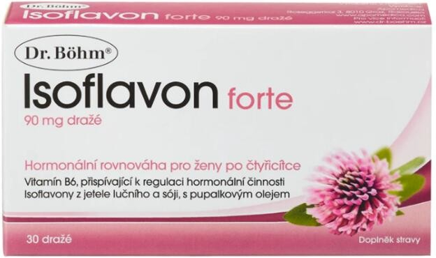 Dr. Böhm Isoflavon Forte 90mg 30 kapslí