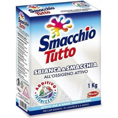 Smacchio Tutto Italský odstraňovač skvrn a bělidlo prášek 1kg