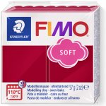 FIMO Soft tmavě červená 57 g – Hledejceny.cz