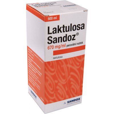 Laktulosa Sandoz 670 mg-ml por.sol. 1 x 500 ml-335 g IIA