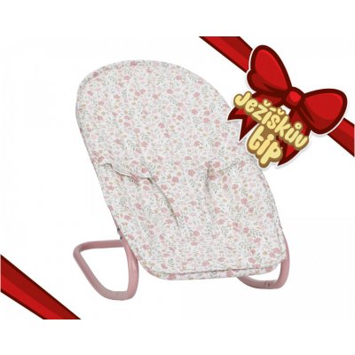 Little dutch LITTLE DUTCH Houpací lehátko pro panenky Soft Flowers – Zboží Dáma