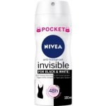 Nivea Invisible Black & White Clear deospray 100 ml – Zbozi.Blesk.cz