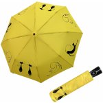 Doppler Fiber Magic Best Friends dámský plně automatický deštník žlutý – Zbozi.Blesk.cz