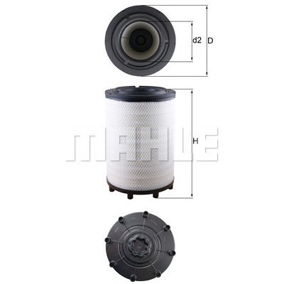 Vzduchový filtr MAHLE LX 2839 (LX2839) – Hledejceny.cz