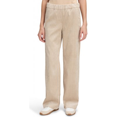 BETTY BARCLAY dámské kalhoty béžové manšestrové – Zboží Dáma