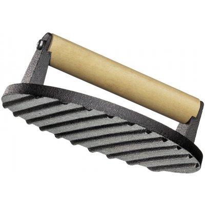 Litinový press na steaky/burgery Contacto 17,5 cm – Zboží Dáma
