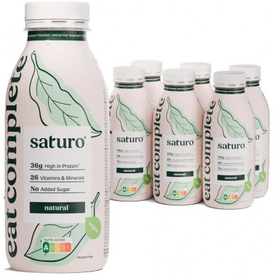 Saturo drink natural 400 ml 6 ks – Zboží Dáma