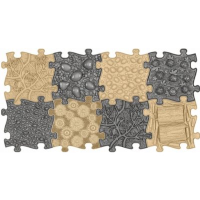 Muffik MFK-065 Set ortopedických podložek Natural – Zboží Mobilmania