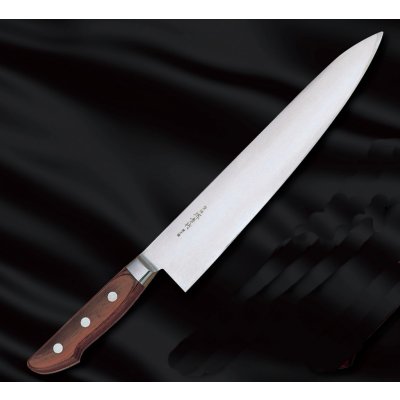 Sakai Takayuki Steel Gyuto japonský kuchařský nůž Pakka wood 18 cm – Zboží Mobilmania