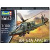 Sběratelský model Revell plastikový model vrtulníku AH-64A Apache 04985 1:100