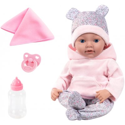 Bayer Design Reborn Baby 38 cm růžová – Hledejceny.cz