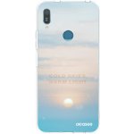 Picasee silikonový průhledný obal pro Huawei Y6 2019 - COLD SKIES – Zboží Živě
