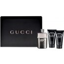 Gucci Guilty Pour Homme EDT 90 ml + balzám po holení 50 ml + sprchový gel 50 ml dárková sada