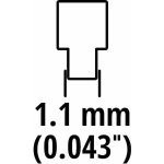 Einhell řetěz 25 cm 1,1 40T 3/8 4501754 – Zbozi.Blesk.cz