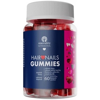 Renovality Hair&nails gummies 192 g – Hledejceny.cz