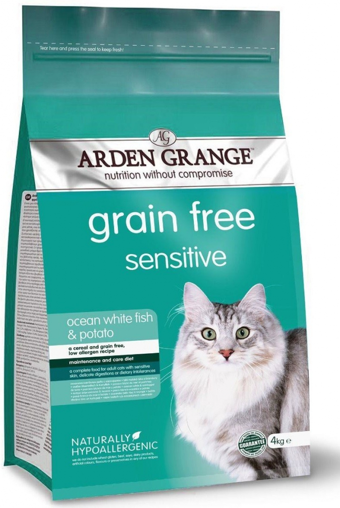 Arden Grange Cat Adult Sensitive Ocean Fish & Potato 2 kg