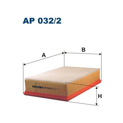 Vzduchový filtr FILTRON AP 032/2 – Hledejceny.cz