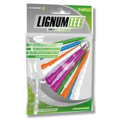 Lignum Tee 82 mm 12 ks - mix barev – Zboží Dáma