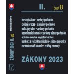 Zákony 2023 II/B - Občianske právo, Trestné právo - Poradca s.r.o. – Hledejceny.cz