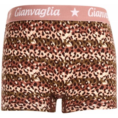Gianvaglia dívčí kalhotky s nohavičkou boxerky (813) růžové