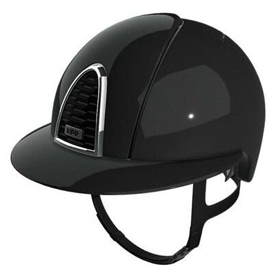 KEP Italia Bezpečnostní jezdecká přilba Cromo 2.0 Shine Polo černá – Zboží Dáma