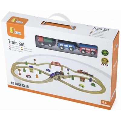 Viga vláčkodráha 39 ks – Zboží Mobilmania