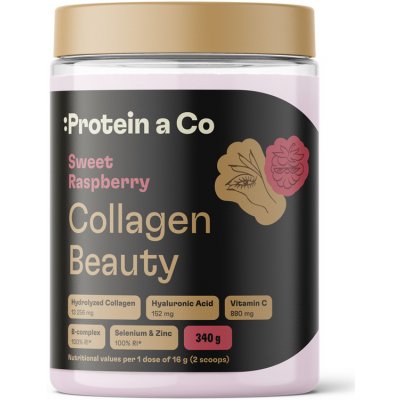 Protein & Co. Collagen Beauty Sweet raspberry 340 g – Hledejceny.cz