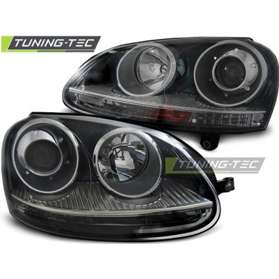 Tuning-Tec Přední čirá světla Volkswagen Golf V GTI (2003 - 2009) - černé – Hledejceny.cz