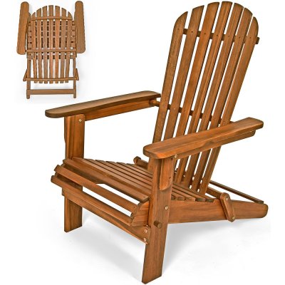 Casaria ADIRONDACK hnědá 103908 – Hledejceny.cz