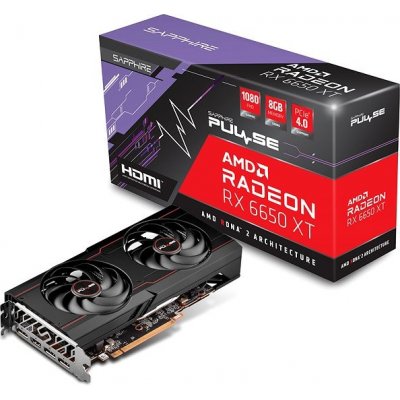 Sapphire Radeon RX 6650 XT Pulse 8GB GDDR6 11319-07-20G – Zboží Mobilmania