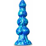 SuperLove Monster Knots Dragon Dildo Blue – Zboží Mobilmania