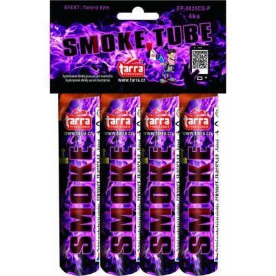 Tarra pyrotechnik Smoke tube Dýmovnice fialová 4 ks – Zboží Dáma